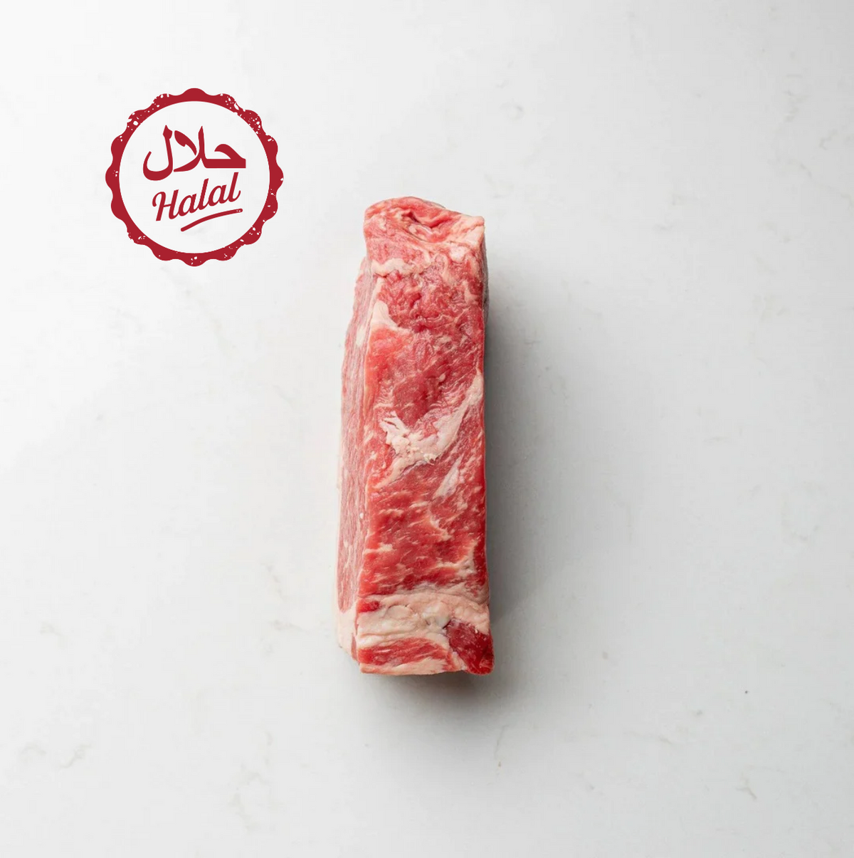 Halal AAA Striploin Steak 6oz (10 pcs)