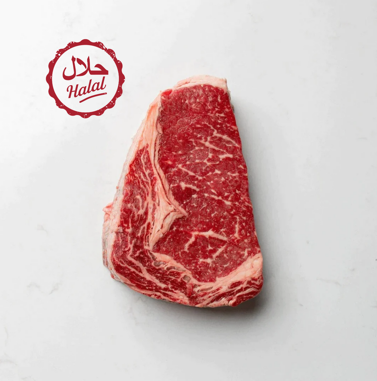 Halal AAA Ribeye Steak 10oz (6 pcs)