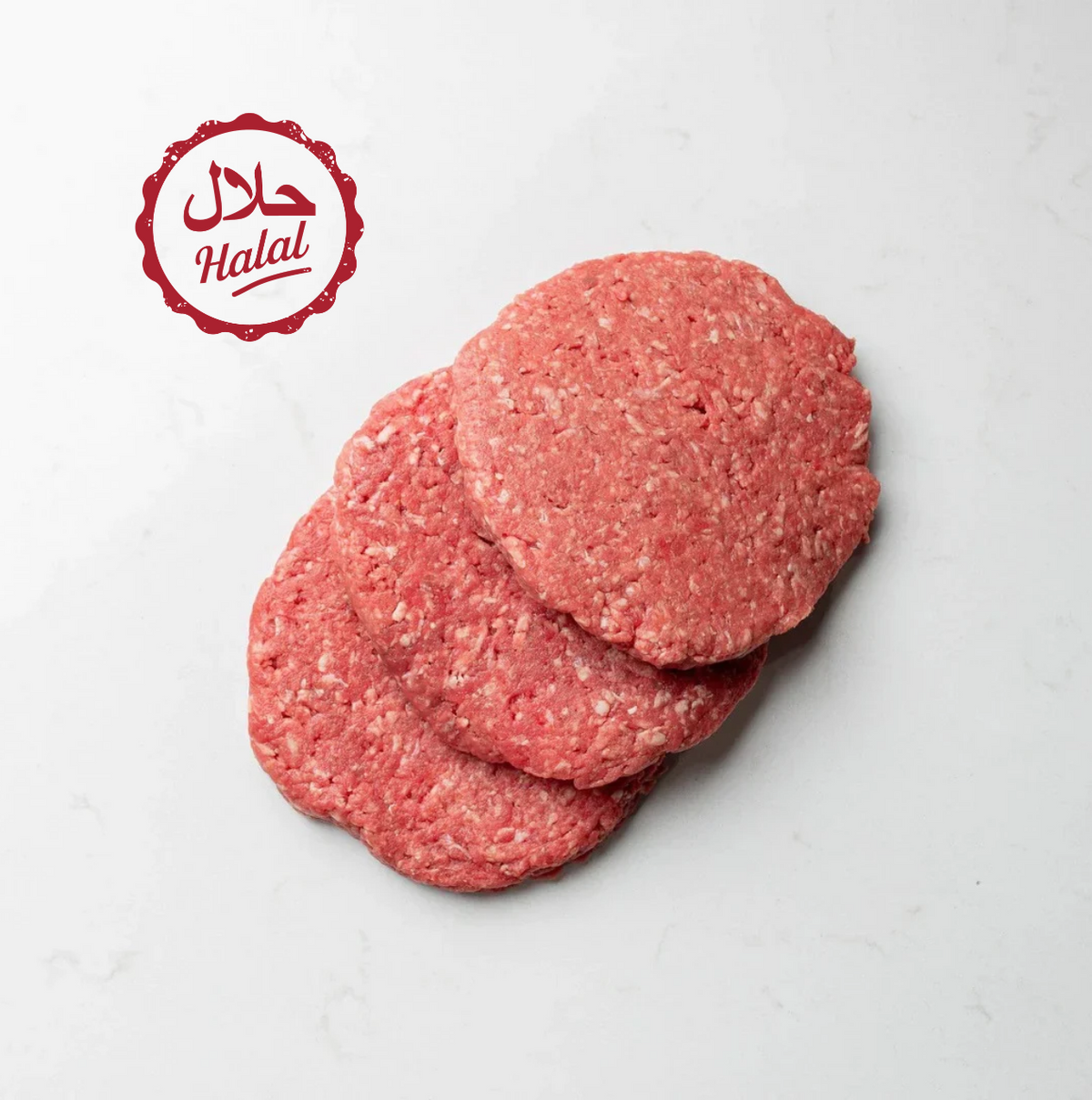 Halal Butcher Burger 4oz (40 pcs)